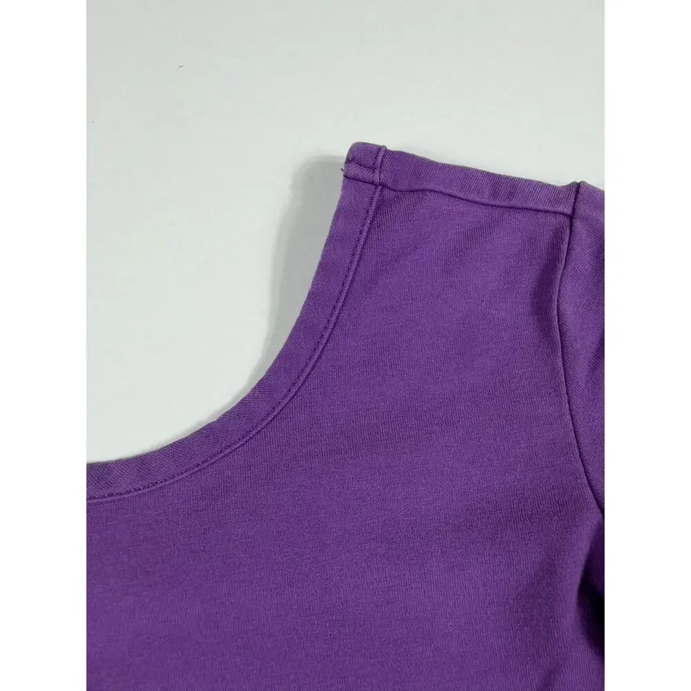 Hanna Andersson Purple Pocket Twirl Dress Size 4 / 100 cm